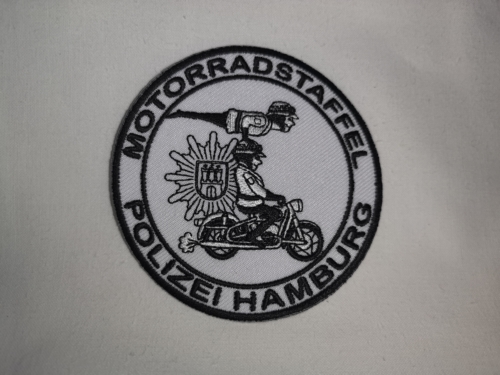 Aufnäher Logo Motoradstaffel groß – Bild 3