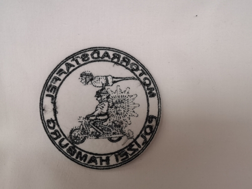Aufnäher Logo Motoradstaffel groß – Bild 4